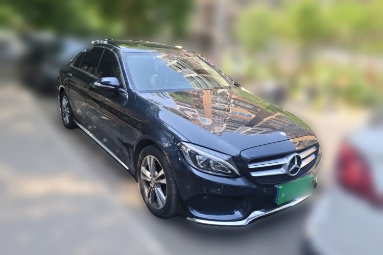 Used Mercedes-Benz C-Class 2017 Facelift C 200 L Sport Edition Front Right 45 Deg