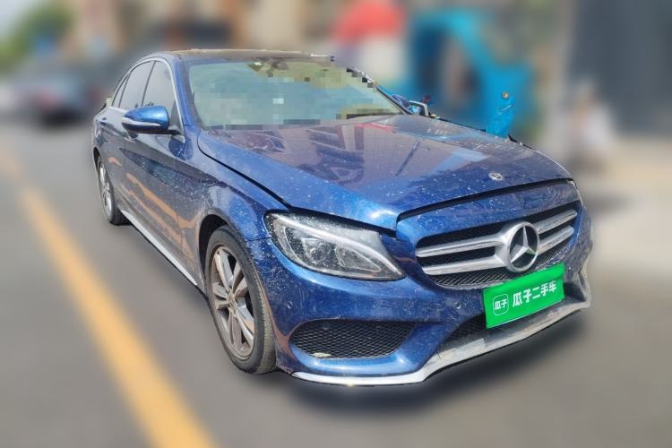 Used Mercedes-Benz C-Class 2017 Facelift C 200 L Sport Edition Front Right 45 Deg