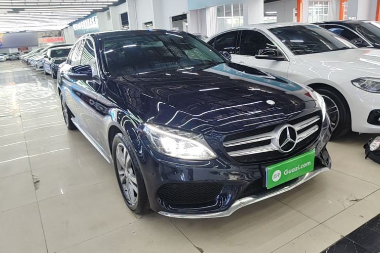 Used Mercedes-Benz C-Class 2017 C 200 L Sport Edition Front Right 45 Deg