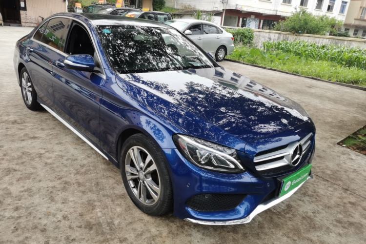 Used Mercedes-Benz C-Class 2017 C 200 L Sport Edition Front Right 45 Deg