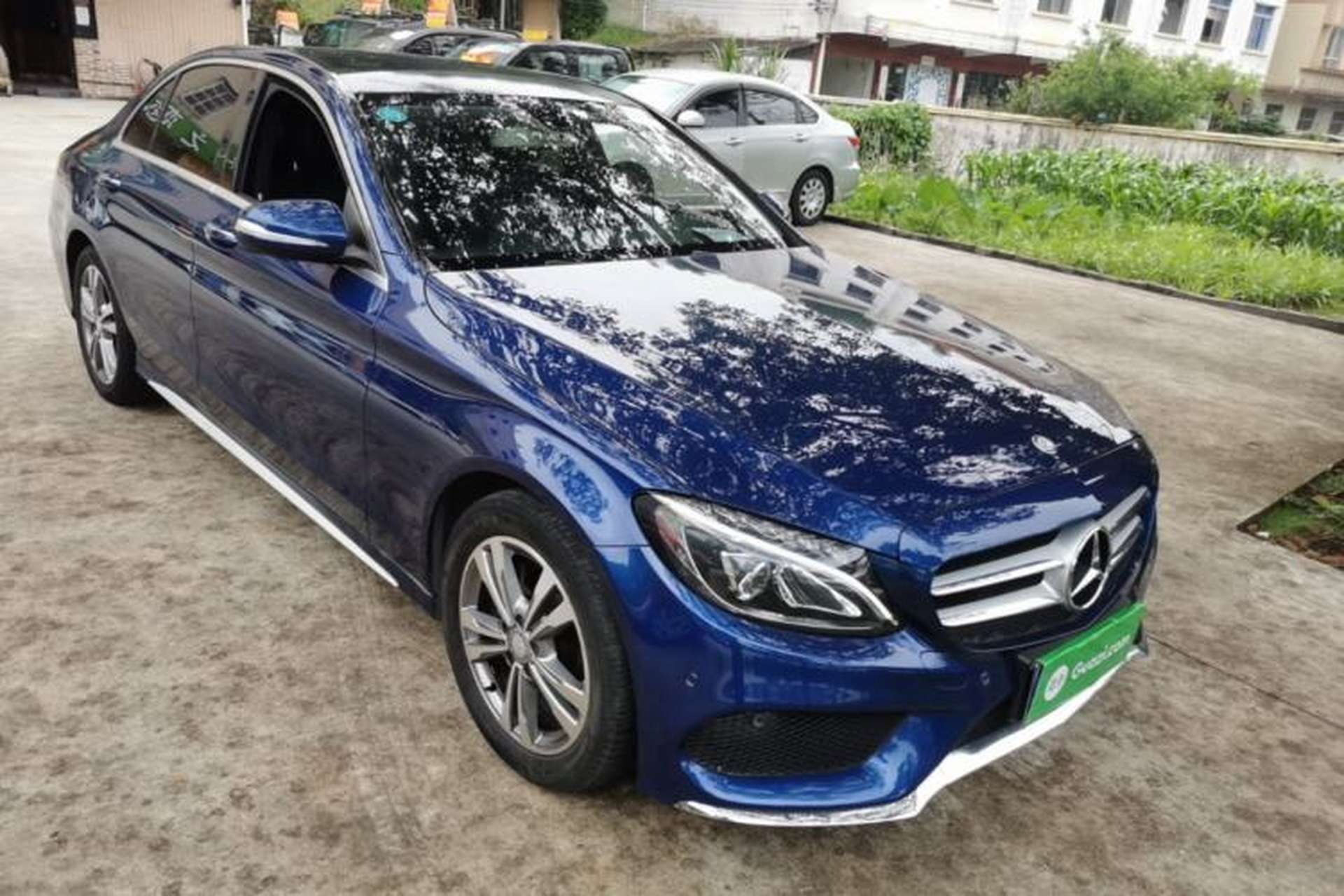 Used Mercedes-Benz C-Class 2017 C 200 L Sport Edition Front Right 45 Deg
