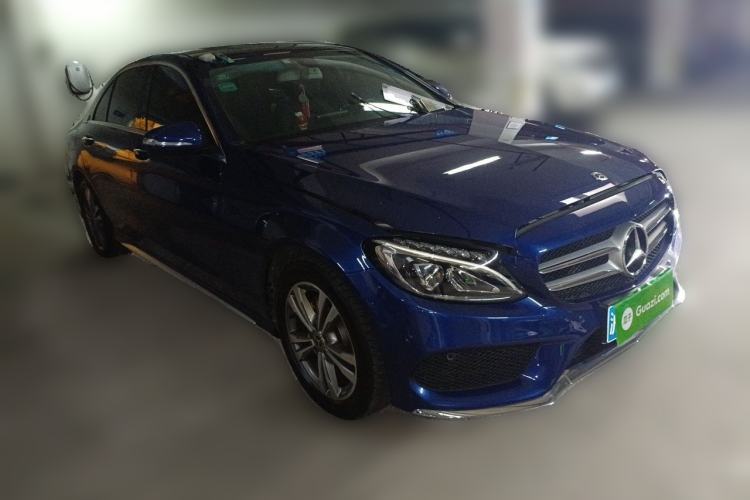 Used Mercedes-Benz C-Class 2017 Facelift C 200 L Sport Edition Front Right 45 Deg