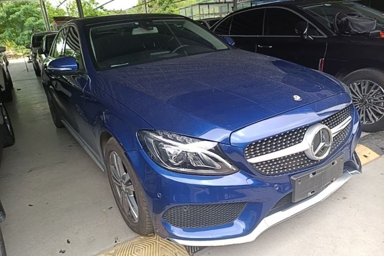 Used Mercedes-Benz C-Class 2017 C 200 L Sport Edition Front Right 45 Deg