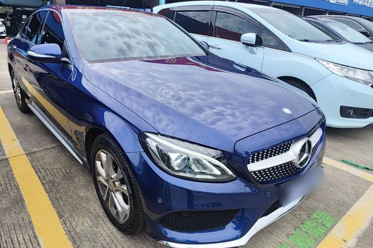 Used Mercedes-Benz C-Class 2017 C 180 L Sport Edition Front Right 45 Deg