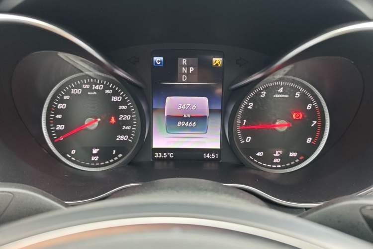 Used Mercedes-Benz C-Class 2017 Revised C 180 L Dynamic Sports Edition Instrument Cluster