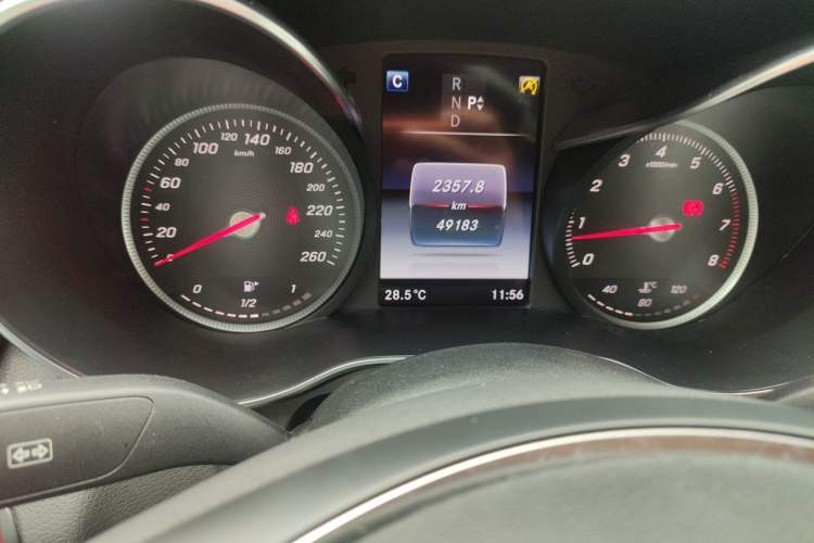 Used Mercedes-Benz C-Class 2017 Restyled C 180 L Fashion Edition Sport Version Instrument Cluster