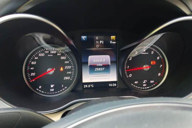Used Mercedes-Benz C-Class 2017 C 300 L Instrument Cluster