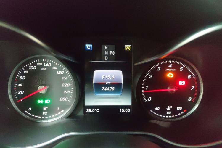 Used Mercedes-Benz C-Class 2017 C 200 Sport Edition Instrument Cluster