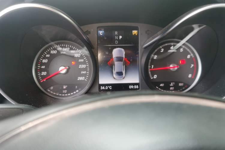 Used Mercedes-Benz C-Class 2017 C 200 L Sport Edition Instrument Cluster