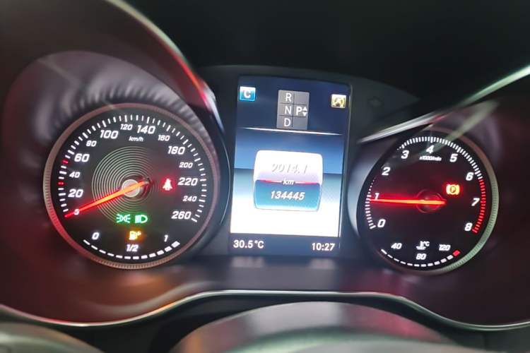 Used Mercedes-Benz C-Class 2017 C 200 4MATIC Coupe Instrument Cluster