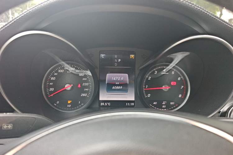 Used Mercedes-Benz C-Class 2017 Facelift C 200 L Sport Edition Instrument Cluster