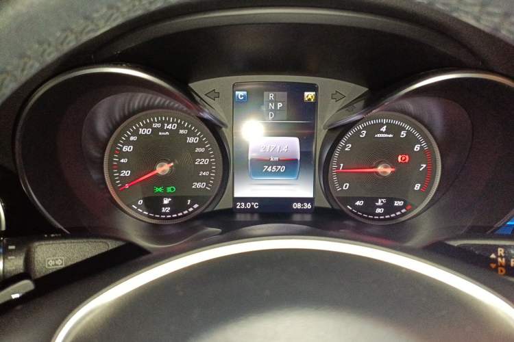 Used Mercedes-Benz C-Class 2017 Restyled C 180 L Fashion Edition Sport Version Instrument Cluster