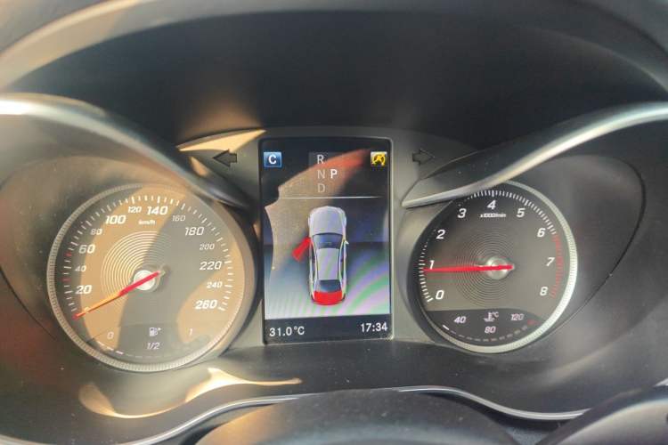 Used Mercedes-Benz C-Class 2017 Facelift C 200 L Sport Edition Instrument Cluster
