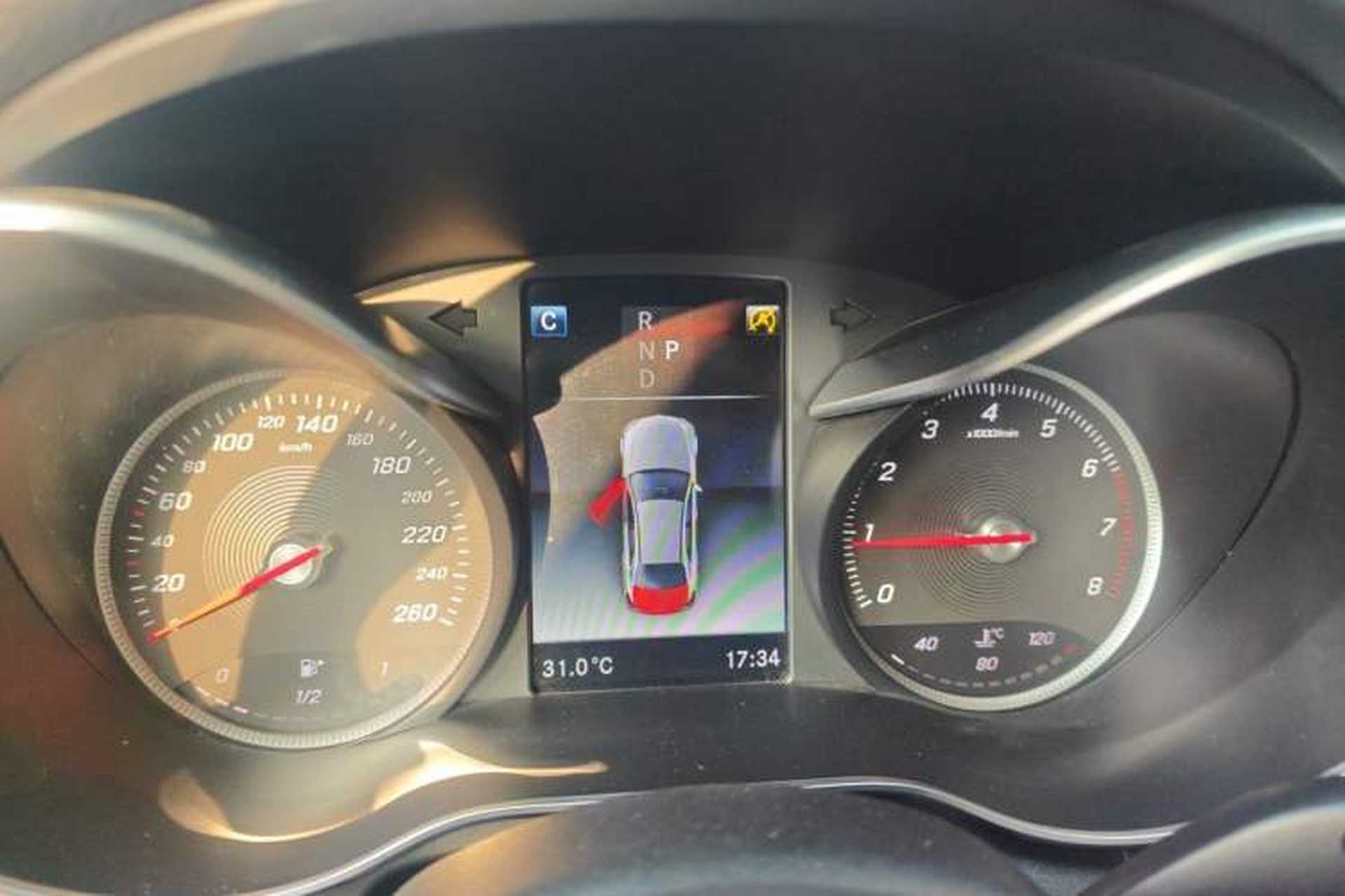 Used Mercedes-Benz C-Class 2017 Facelift C 200 L Sport Edition Instrument Cluster