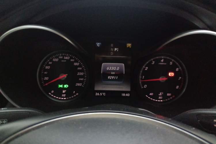Used Mercedes-Benz C-Class 2017 C 200 L Sport Edition Instrument Cluster