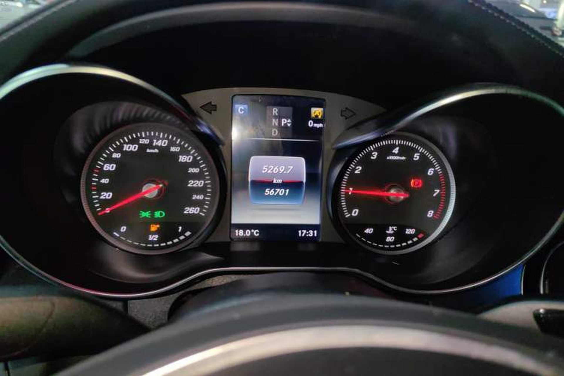 Used Mercedes-Benz C-Class 2017 Facelift C 200 L Sport Edition Instrument Cluster