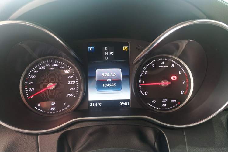 Used Mercedes-Benz C-Class 2017 C 200 4MATIC Coupe Instrument Cluster
