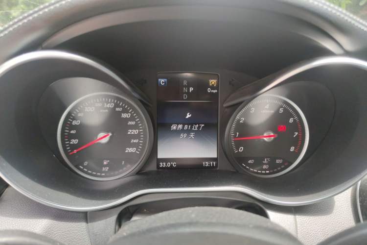 Used Mercedes-Benz C-Class 2017 Facelift C 200 L Sport Edition Instrument Cluster