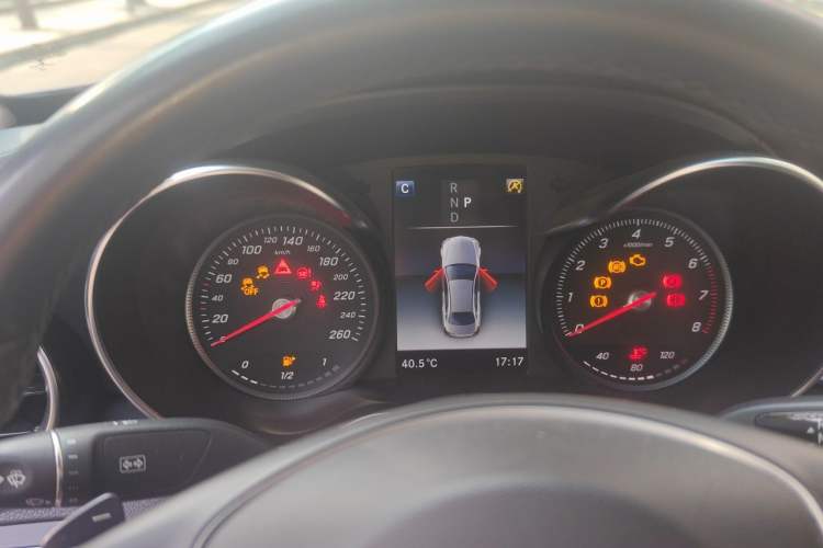 Used Mercedes-Benz C-Class 2017 C 180 L Sport Edition Instrument Cluster