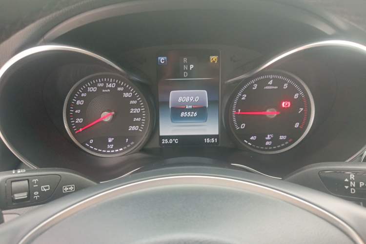 Used Mercedes-Benz C-Class 2017 Facelift C 200 Station Wagon Instrument Cluster
