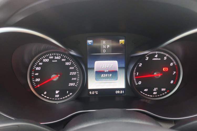 Used Mercedes-Benz C-Class 2017 Restyled C 180 L Fashion Edition Sport Version Instrument Cluster
