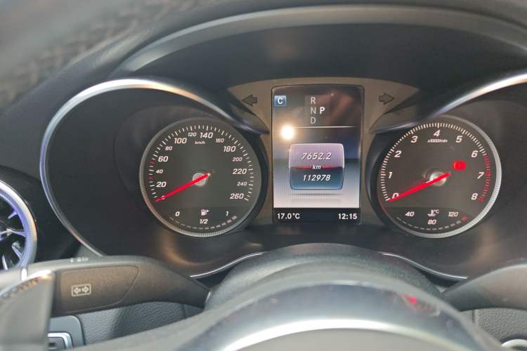 Used Mercedes-Benz C-Class 2017 Restyled C 200 Sport Edition Instrument Cluster