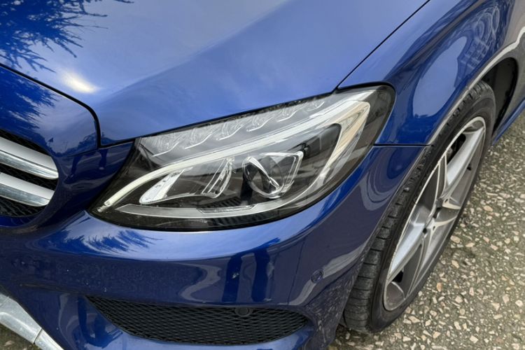 Used Mercedes-Benz C-Class 2017 C 200 station wagon Left Front Headlight