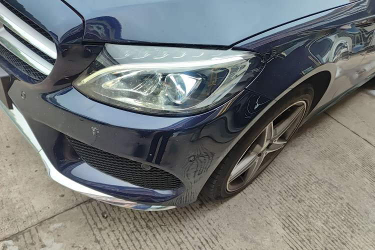 Used Mercedes-Benz C-Class 2017 C 200 station wagon Left Front Headlight