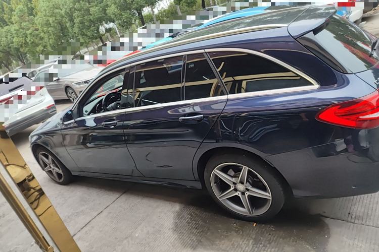 Used Mercedes-Benz C-Class 2017 C 200 station wagon Left Side