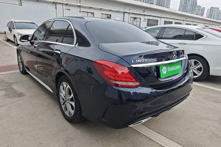 Used Mercedes-Benz C-Class 2017 Revised C 180 L Dynamic Sports Edition Rear Left 45 Deg