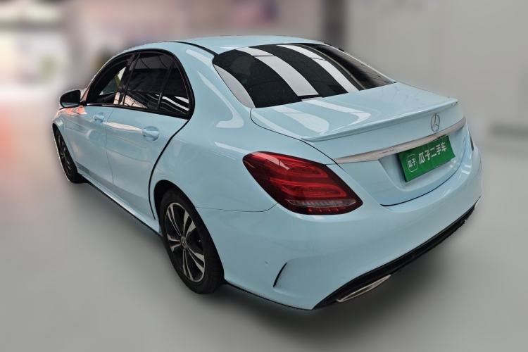 Used Mercedes-Benz C-Class 2017 Restyled C 200 Sport Edition Rear Left 45 Deg