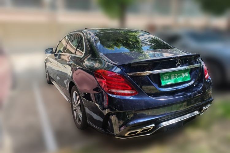 Used Mercedes-Benz C-Class 2017 Facelift C 200 L Sport Edition Rear Left 45 Deg