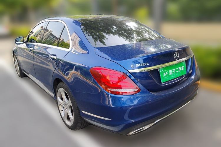 Used Mercedes-Benz C-Class 2017 C 300 L Rear Left 45 Deg