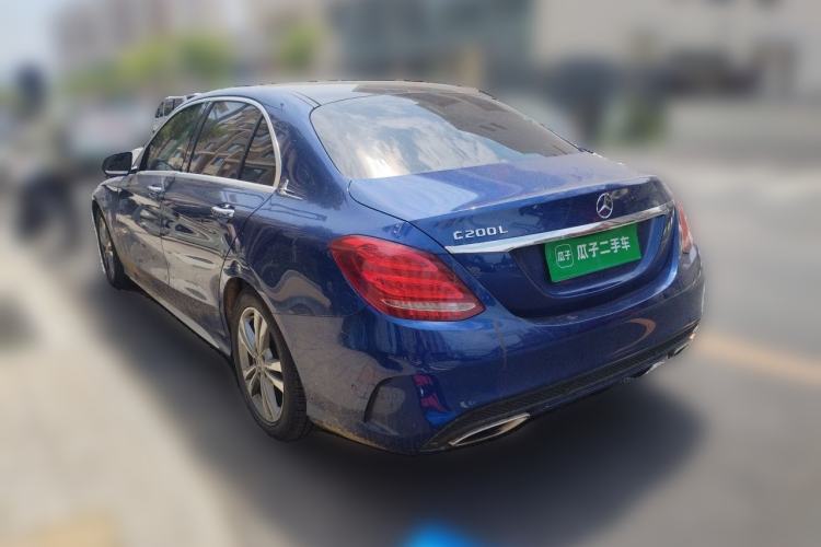 Used Mercedes-Benz C-Class 2017 Facelift C 200 L Sport Edition Rear Left 45 Deg