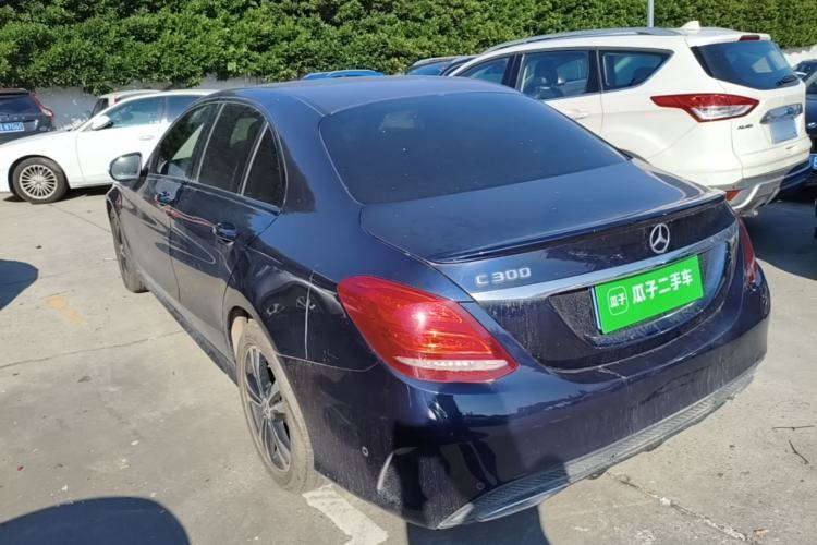 Used Mercedes-Benz C-Class 2017 Restyled C 200 Sport Edition Rear Left 45 Deg