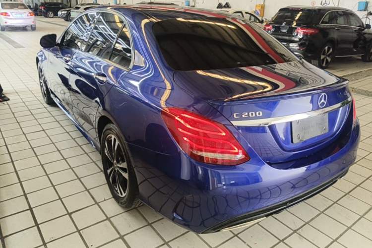 Used Mercedes-Benz C-Class 2017 Restyled C 200 Sport Edition Rear Left 45 Deg