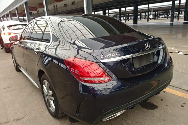 Used Mercedes-Benz C-Class 2017 Facelift C 200 L Sport Edition Rear Left 45 Deg