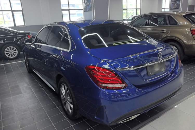 Used Mercedes-Benz C-Class 2017 Revised C 180 L Dynamic Sports Edition Rear Left 45 Deg