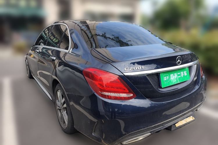Used Mercedes-Benz C-Class 2017 Facelift C 200 L Sport Edition Rear Left 45 Deg