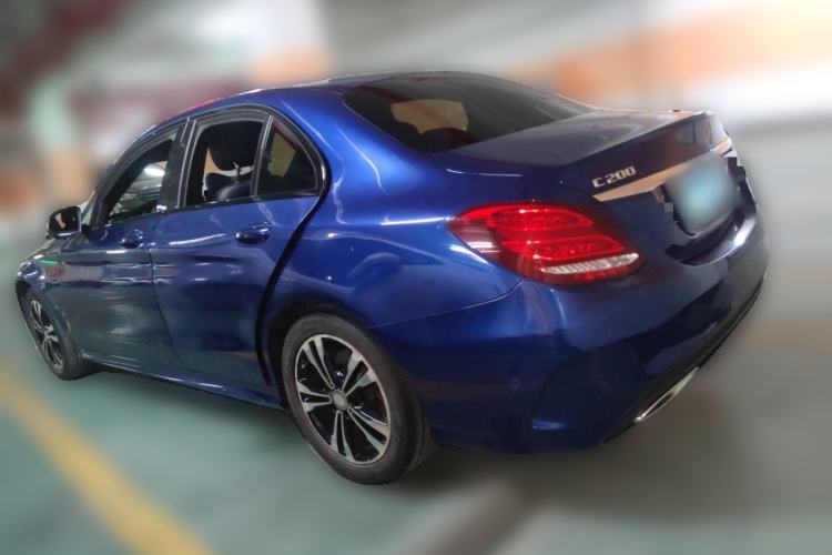 Used Mercedes-Benz C-Class 2017 C 200 Sport Edition Rear Left 45 Deg
