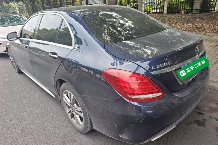 Used Mercedes-Benz C-Class 2017 Facelift C 200 L Sport Edition Rear Left 45 Deg