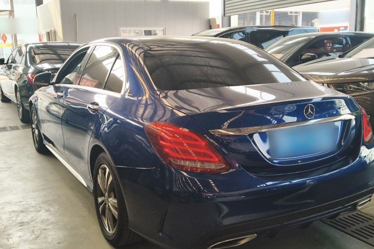 Used Mercedes-Benz C-Class 2017 Facelift C 200 L Sport Edition Rear Left 45 Deg