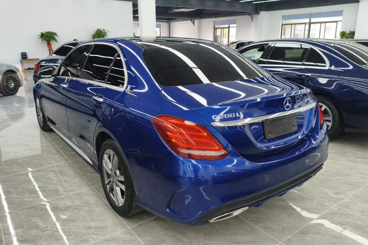 Used Mercedes-Benz C-Class 2017 Facelift C 200 L Sport Edition Rear Left 45 Deg