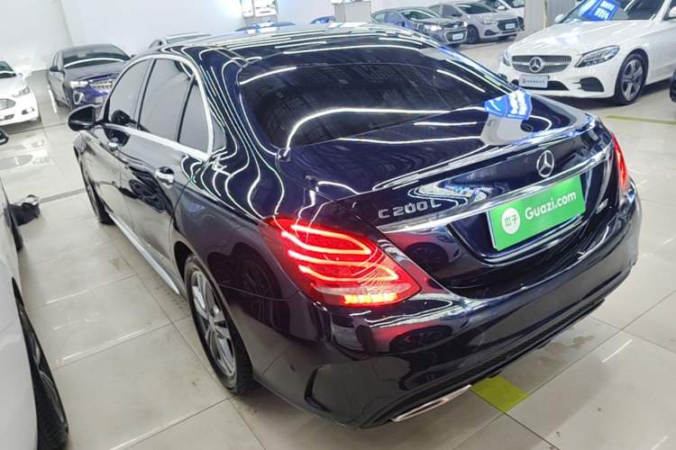 Used Mercedes-Benz C-Class 2017 C 200 L Sport Edition Rear Left 45 Deg