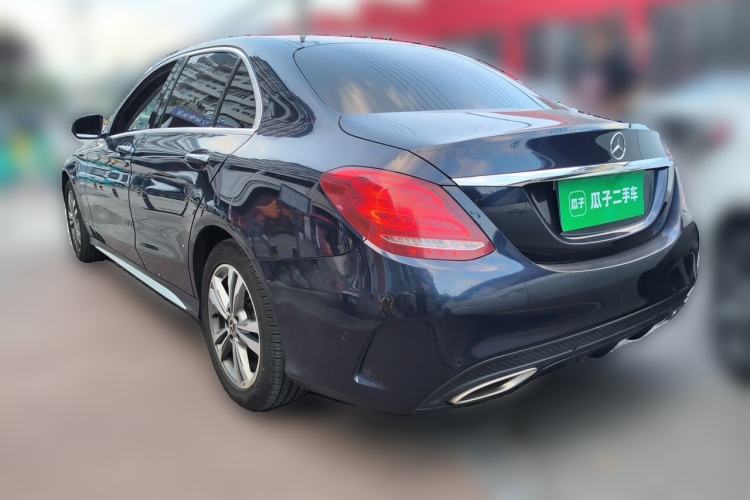 Used Mercedes-Benz C-Class 2017 Facelift C 200 L Sport Edition Rear Left 45 Deg