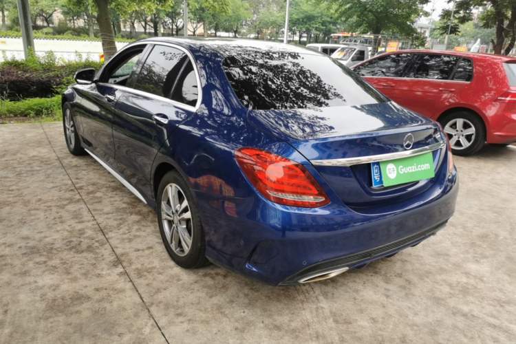 Used Mercedes-Benz C-Class 2017 C 200 L Sport Edition Rear Left 45 Deg