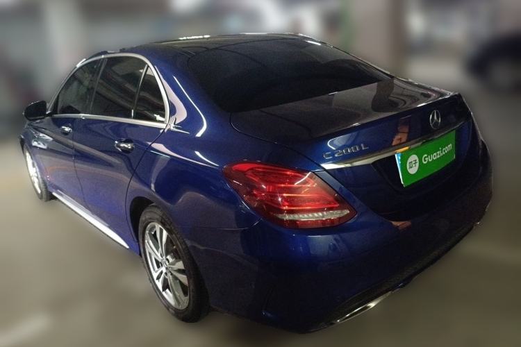 Used Mercedes-Benz C-Class 2017 Facelift C 200 L Sport Edition Rear Left 45 Deg