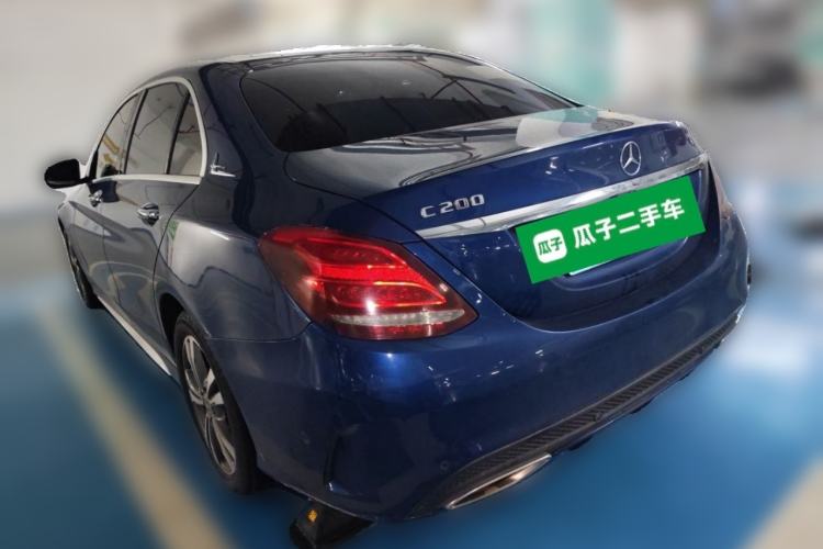 Used Mercedes-Benz C-Class 2017 Facelift C 200 L Sport Edition Rear Left 45 Deg