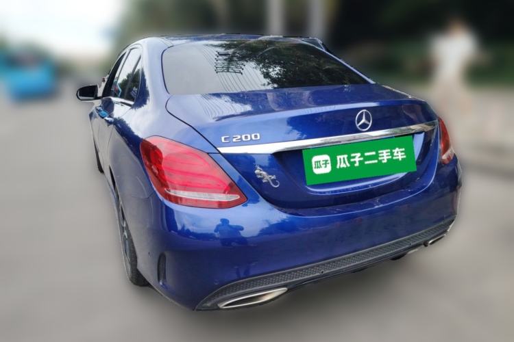 Used Mercedes-Benz C-Class 2017 C 200 Sport Edition Rear Left 45 Deg
