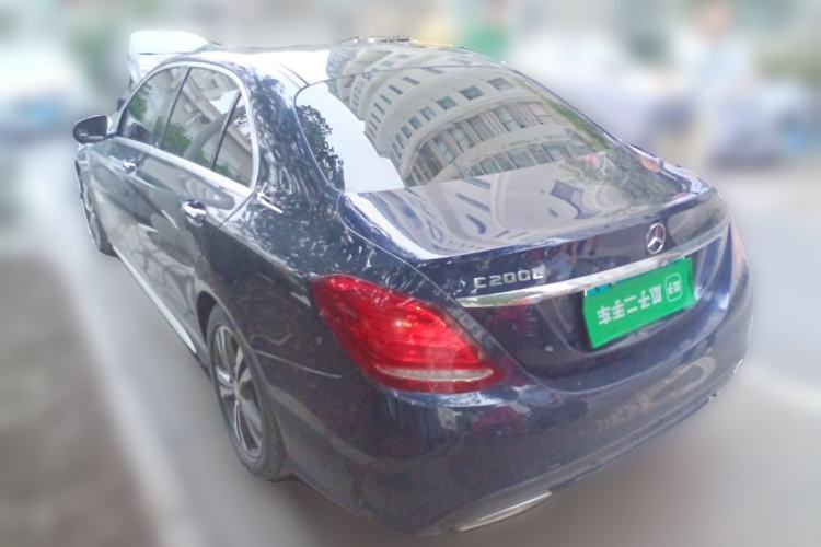 Used Mercedes-Benz C-Class 2017 C 200 L Sport Edition Rear Left 45 Deg